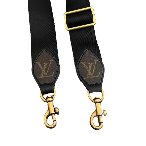New Custom Replacement Purse Crossbody Strap Made With Authentic LV Canvas - Picture 2 of 5